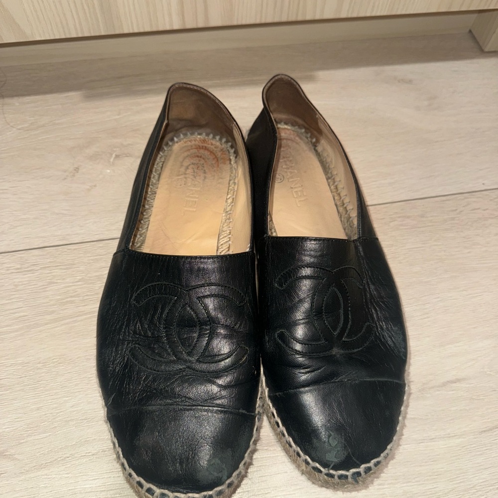 Chanel Espedrilles size 40 Black Espadrilles